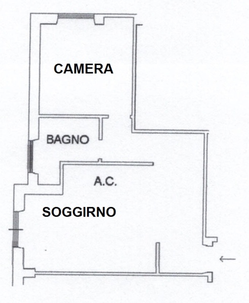 VIA PASQUALE II, ROMA, Lazio 00168, 2 Stanze da Letto Stanze da Letto, ,1 BagnoBathrooms,Appartamento,Vendita,VIA PASQUALE II,1,1072